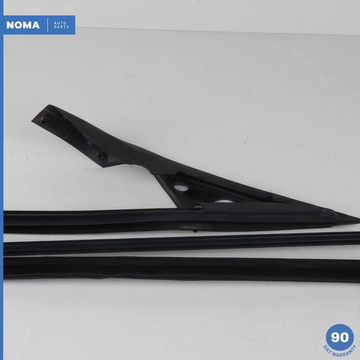 03-08 BMW E85 Z4 Right Passenger Door Window Weather Strip Seal Set of 2 OEM - photo 10