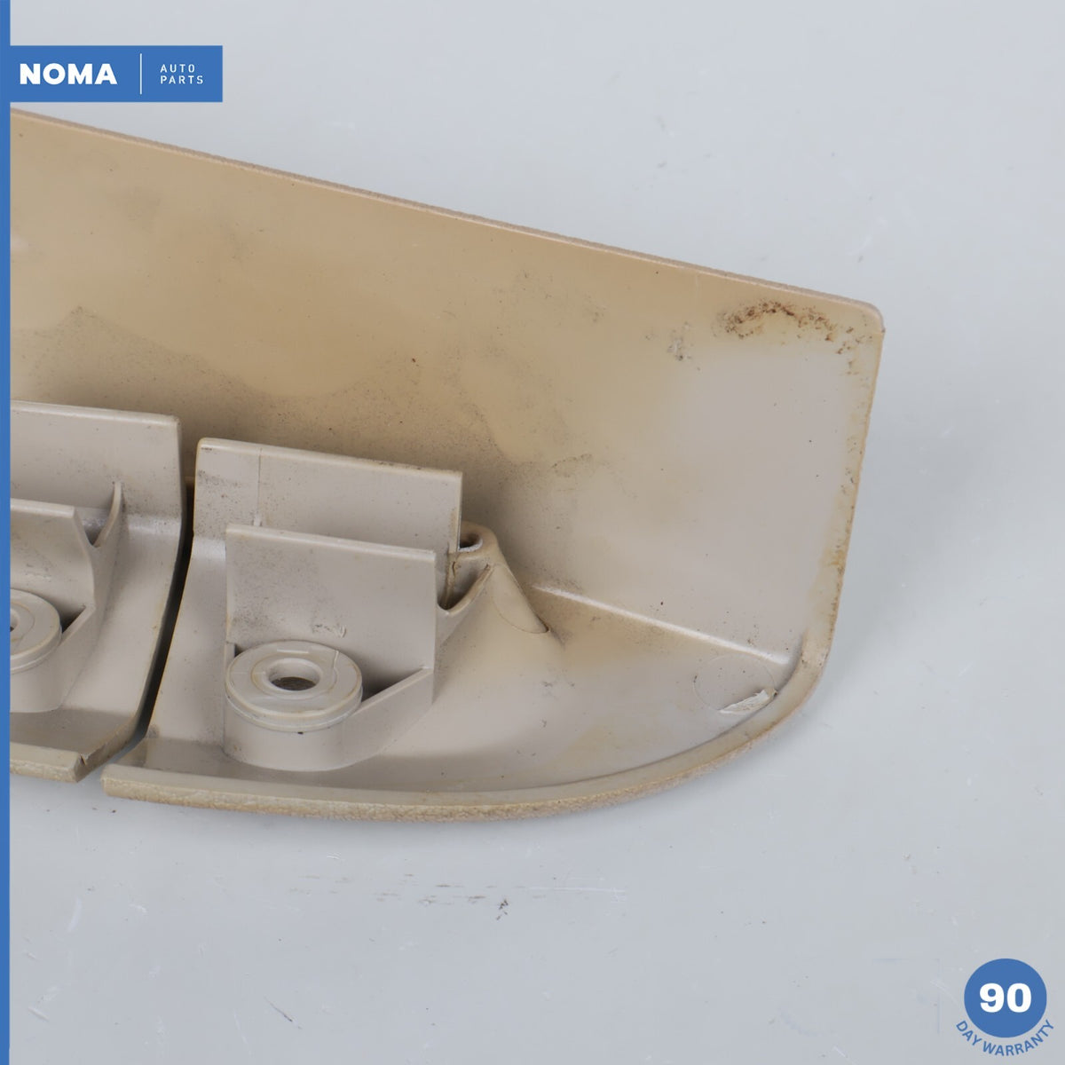 97-06 Jaguar XKR X100 Conv Rear Left Shoulder Seat Belt Trim Bezel Beige AGD OEM - photo 10