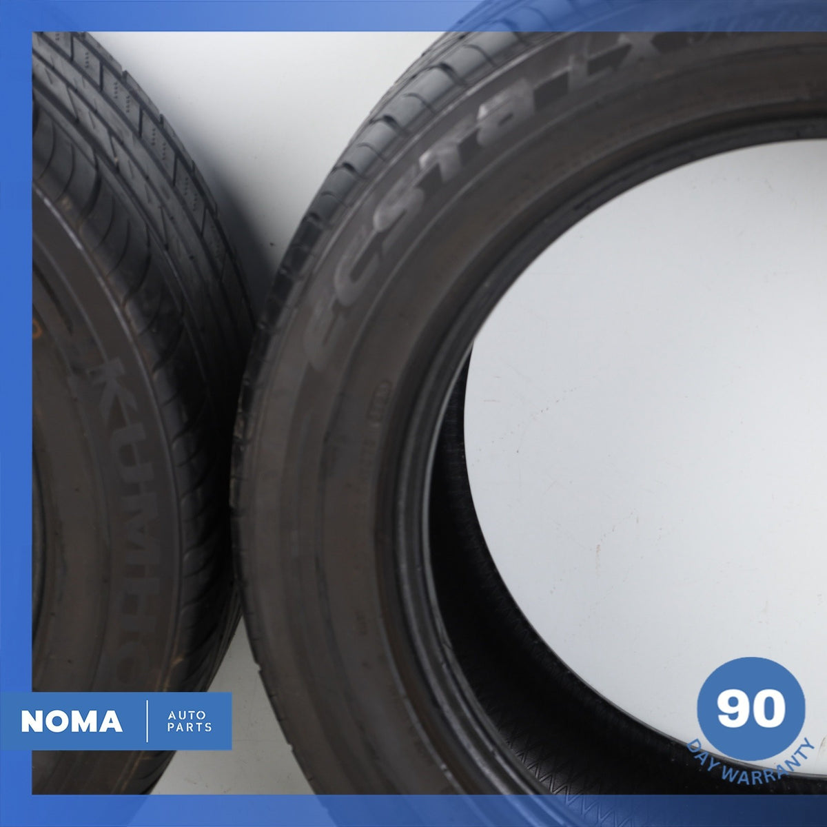 245/50ZR18 Kumho Ecsta LX Platinum 245 50 18 104W XL 5/32" Set of 2 Tires - photo 8