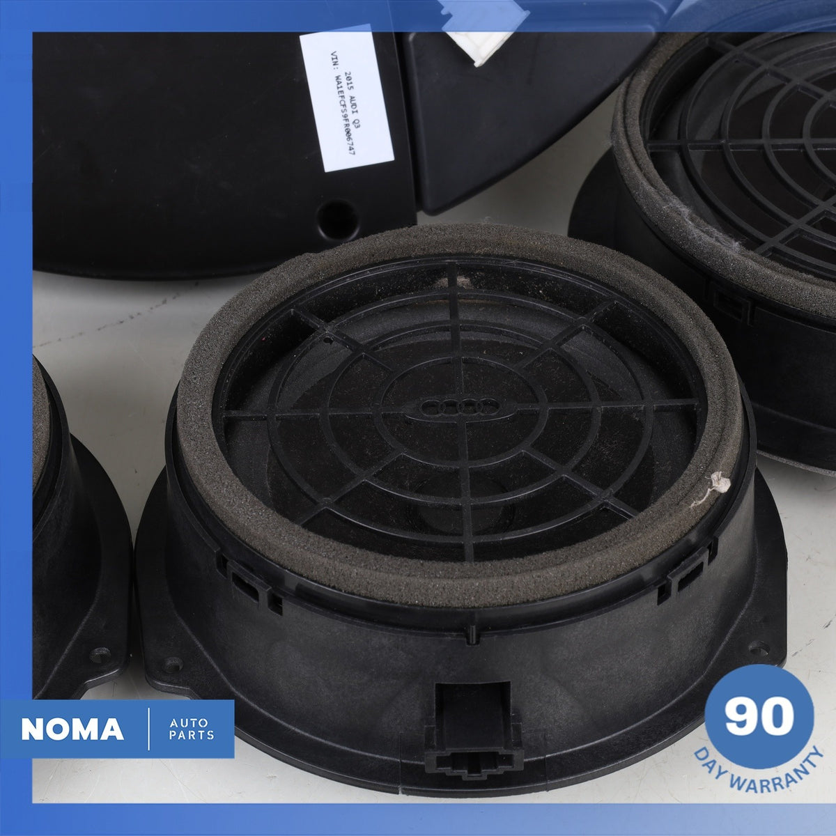 15-18 Audi 8U Q3 Interior Audio Sound Tweeter Speaker Set 8U0035382 OEM - photo 5