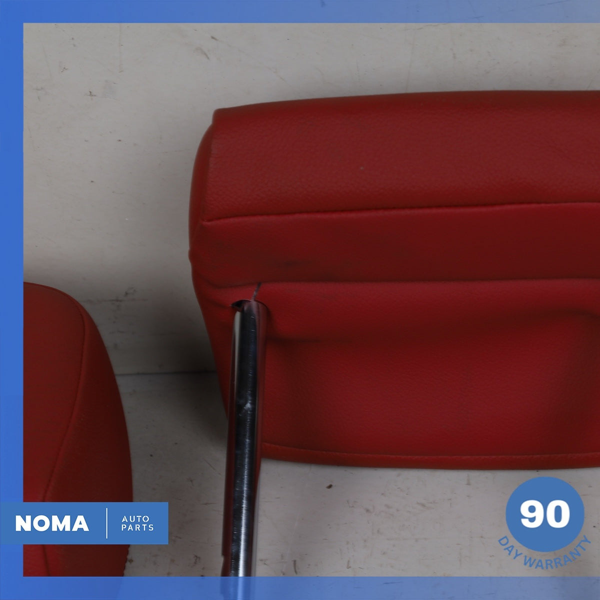 17-19 Jaguar X760 XE Rear Head Rest Headrest Set Red T2H22127 OEM - photo 11