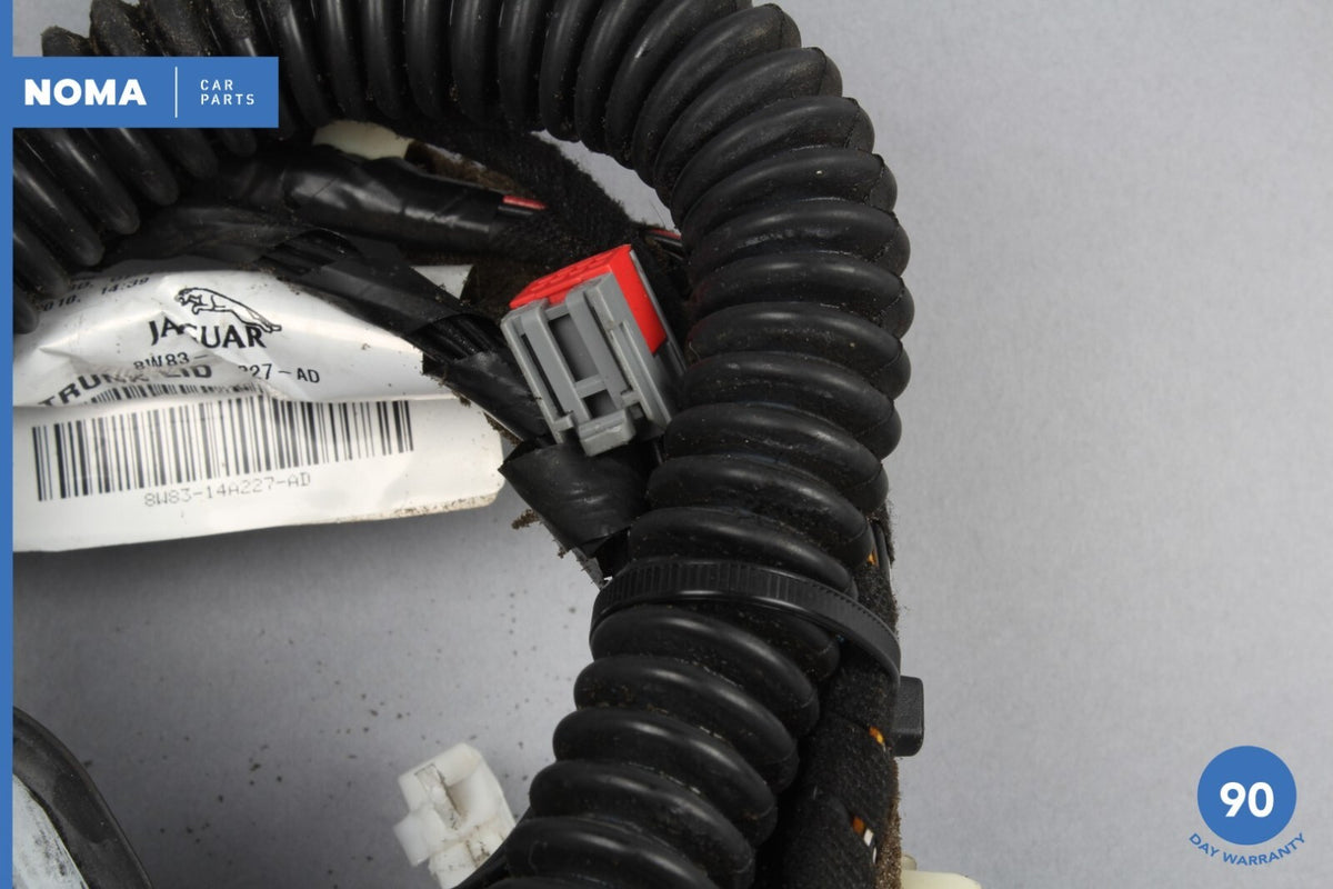 10-15 Jaguar XKR XK X150 Trunk Boot Lid Wire Wiring Harness 8W8314A227AD OEM - photo 8