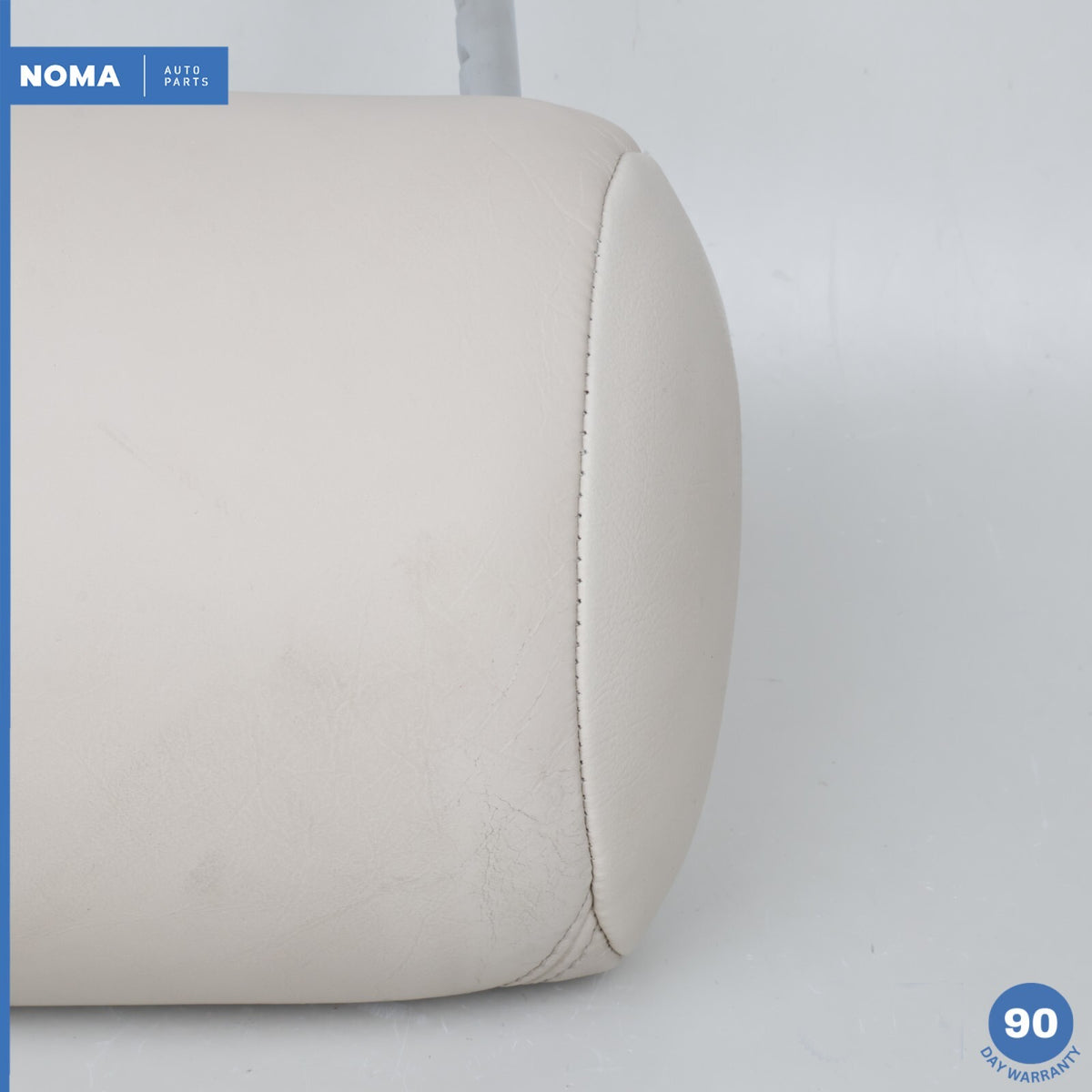 02-04 Jaguar X400 X-Type Front Right or Left Side Headrest Head Rest Ivory OEM - photo 11