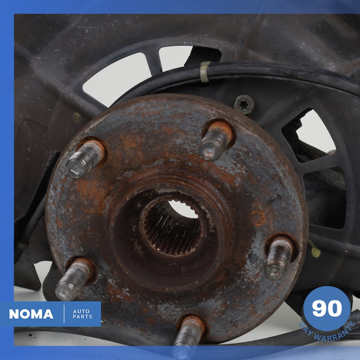04-08 Lexus MHU33 RX400h RX350 Front Right Spindle Knuckle Hub w/ Shield OEM - photo 7