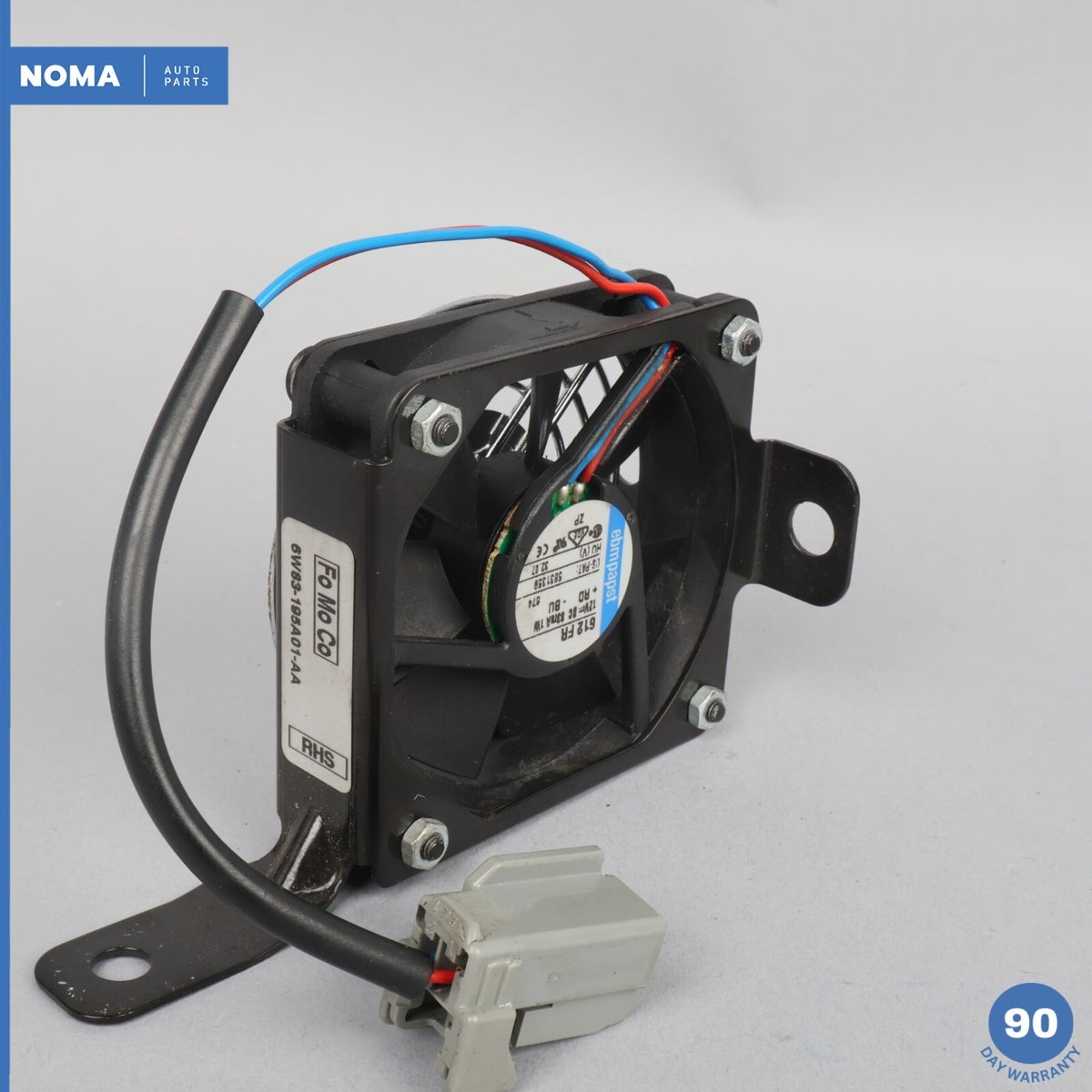 07-15 Jaguar XK XKR X150 LHD AM FM Radio Loudspeaker Cooling Fan Motor OEM - photo 6