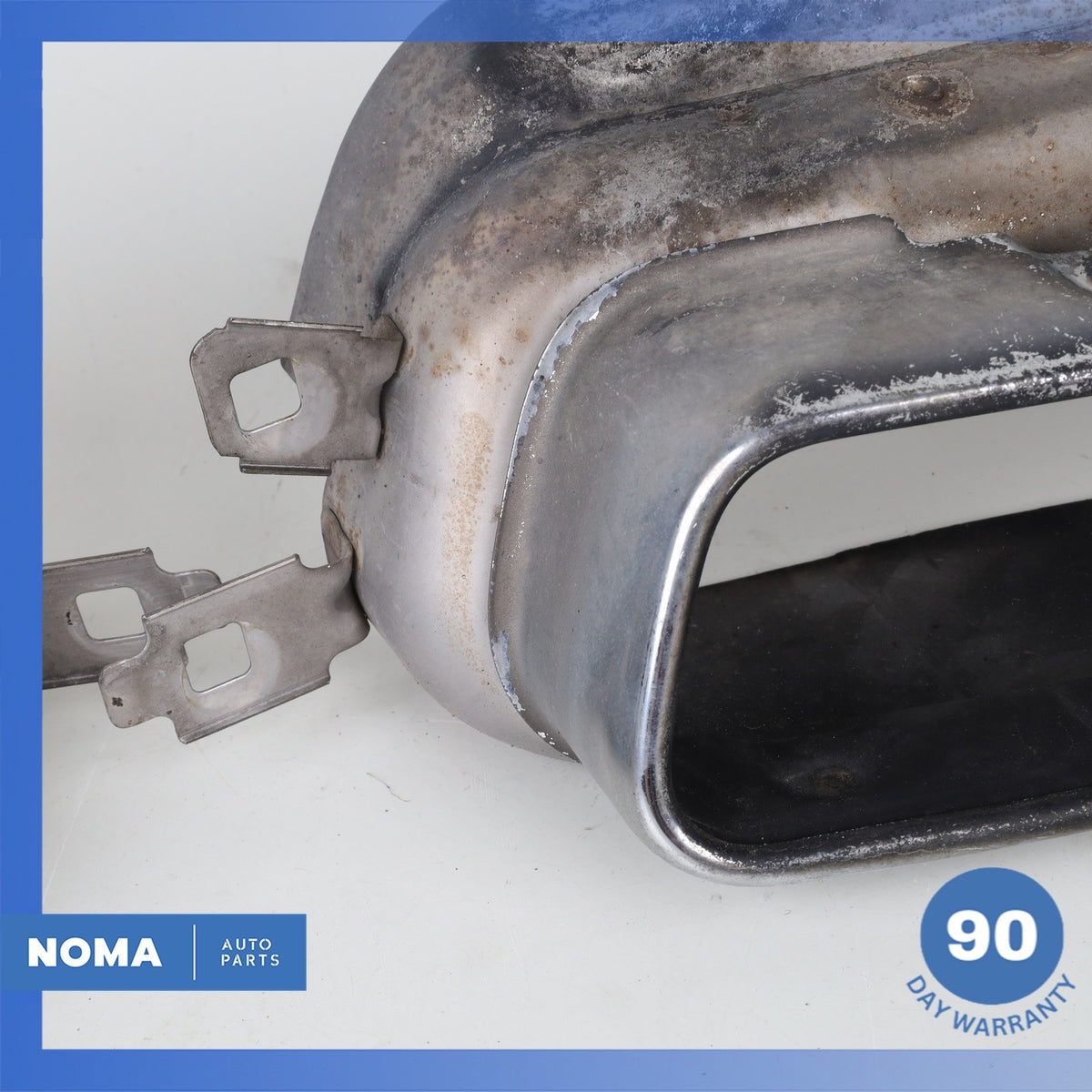 BMW F02 750i 740i Rear Left & Right Side Exhaust Muffler Tip Set OEM - photo 6