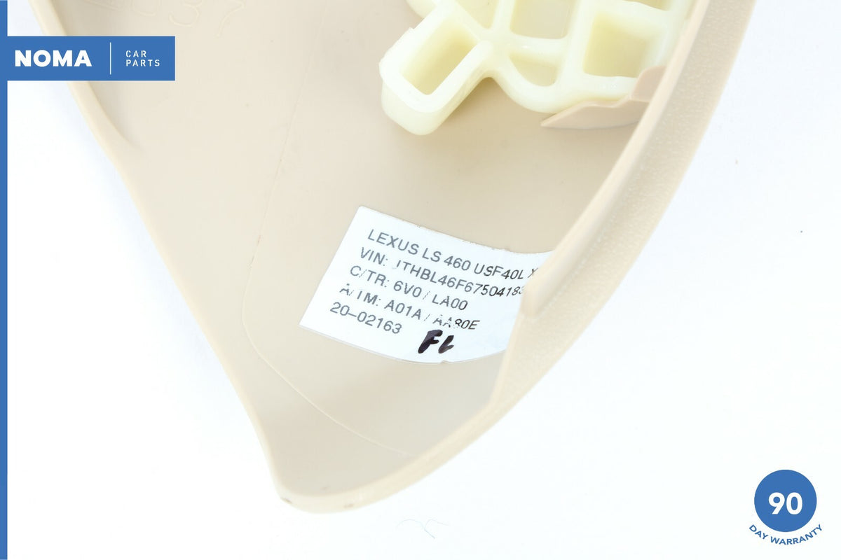 07-12 Lexus XF40 LS460 Front Left Driver Seat Cover Trim 71862-50040 OEM - photo 8