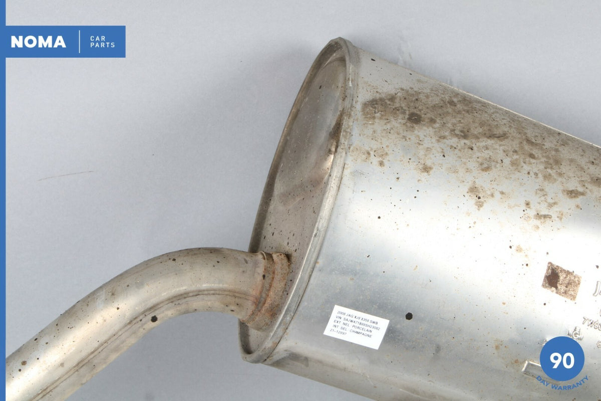 08-09 Jaguar XJ8 Vanden Plas X358 Rear Left Side Exhaust Silencer Muffler OEM - photo 3