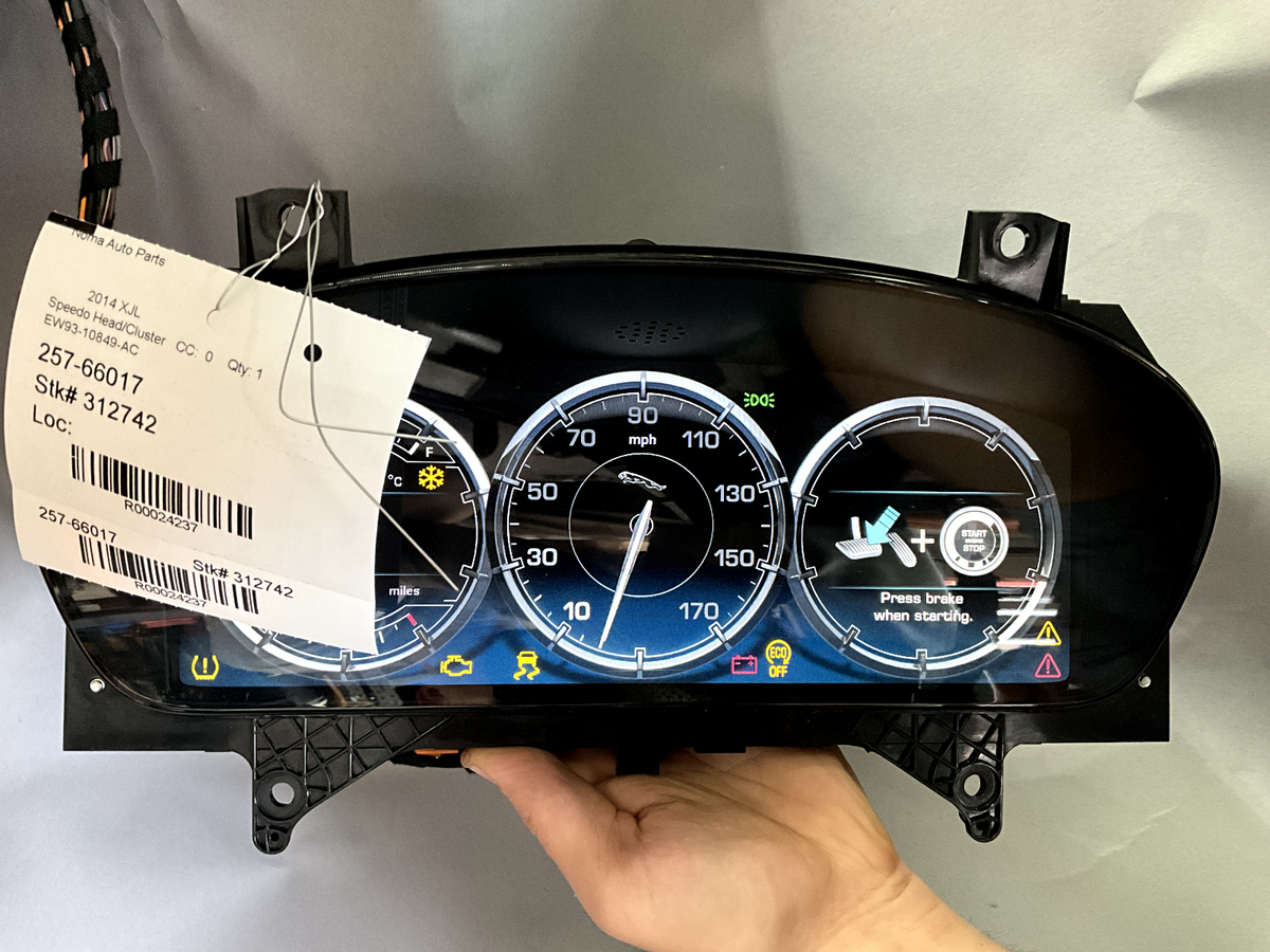 14-15 Jaguar XJ XJL Digital Instrument Speedometer Gauge Cluster OEM 58k - photo 13