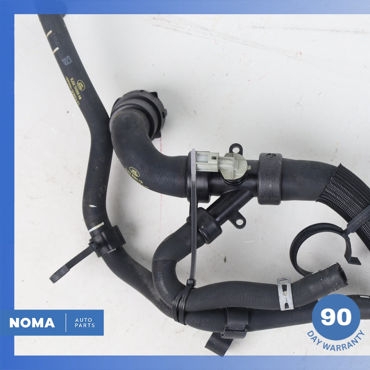 12-17 LR Range Rover Evoque L538 Engine Cooling Water Hose Set w/Thermostat OEM - photo 15