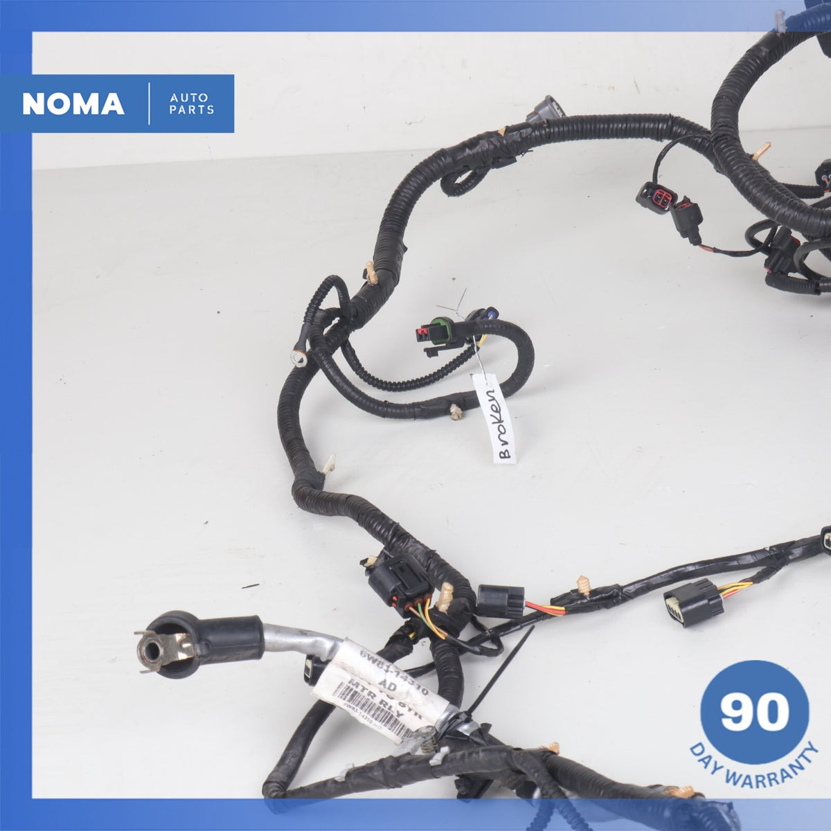 06-09 Jaguar X150 XK XJ8 4.2L Engine Motor Wiring Wire Harness 6R8T12B637BD OEM - photo 8