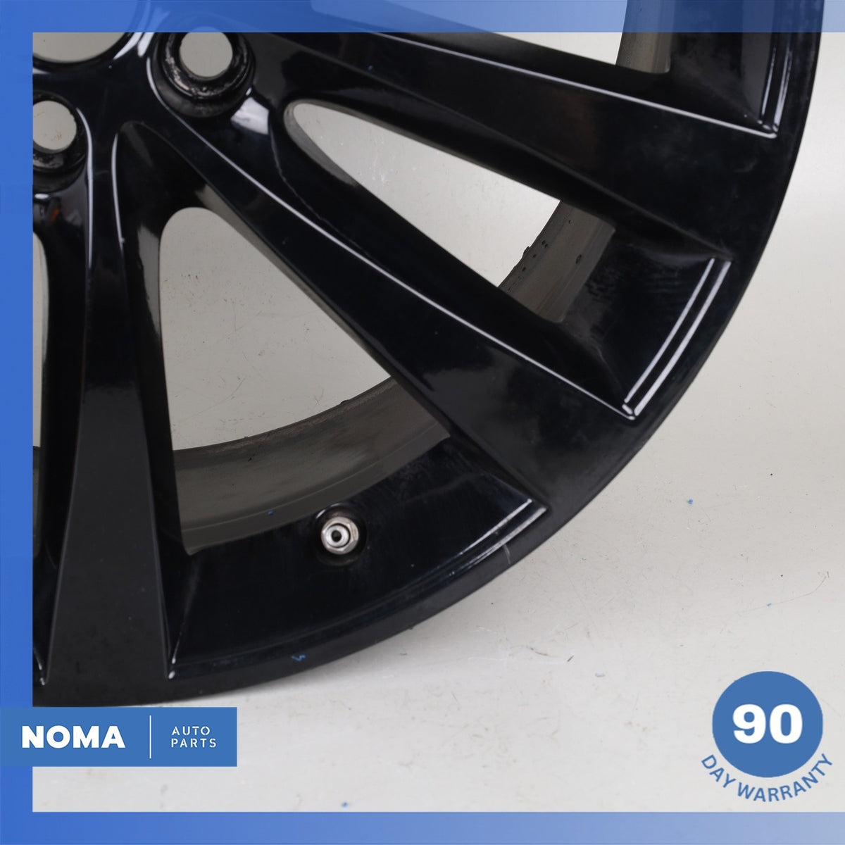 17-21 Jaguar X760 XE Venom 8.5 x R19 19" Rear Wheel Rim Black GX7M1007GA OEM - photo 6