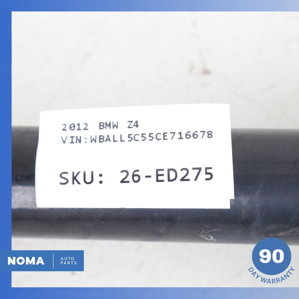 09-16 BMW E89 Z4 N20 Rear Right Passenger Side Axle Shaft 33207628708 OEM - photo 11