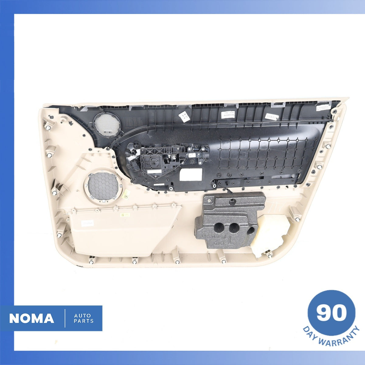 12-19 Range Rover Evoque L538 2DR Front Left Door Trim Panel Assembly Beige OEM - photo 16
