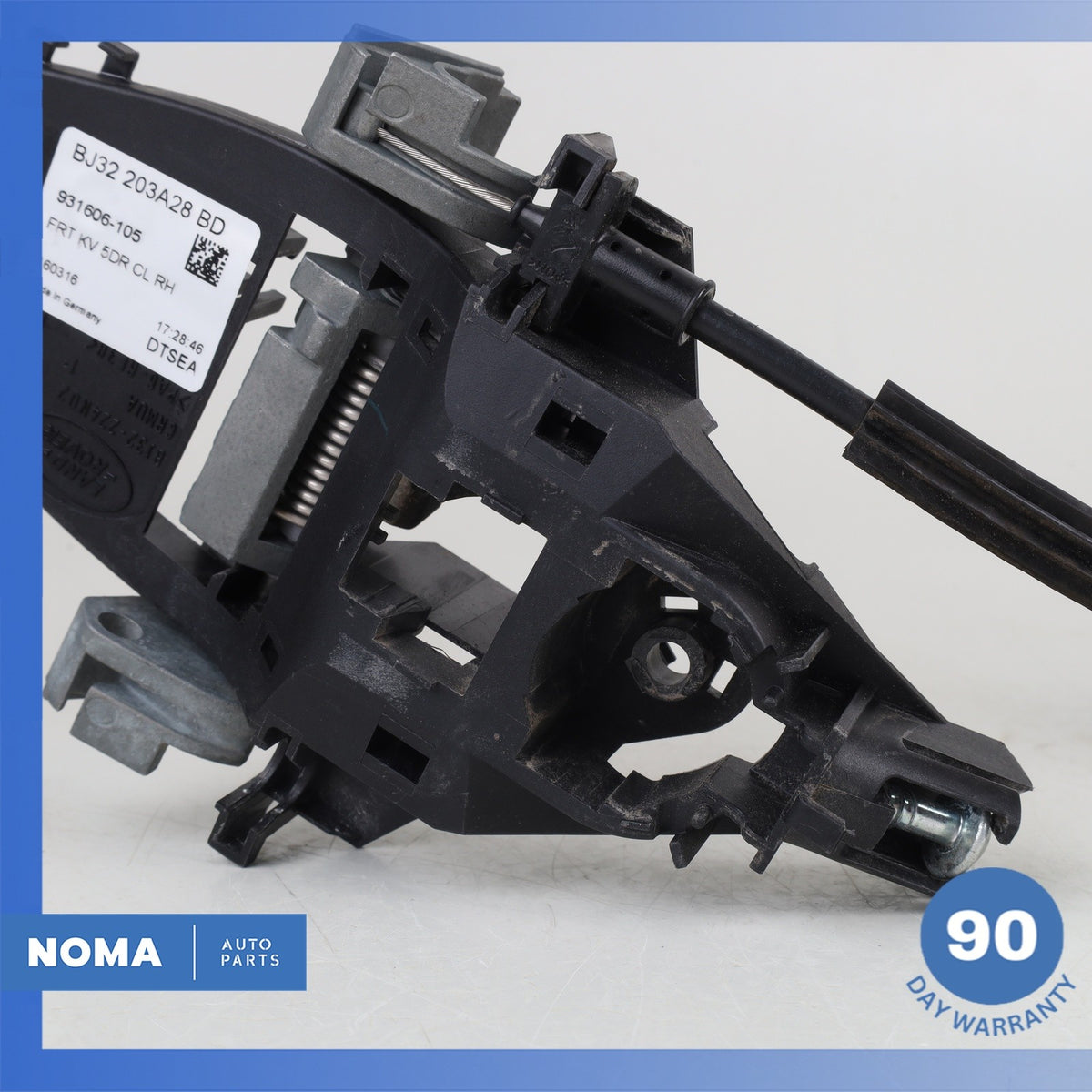 12-19 Range Rover Evoque L538 Front Right Side Door Latch Lock w/ Bracket OEM - photo 5