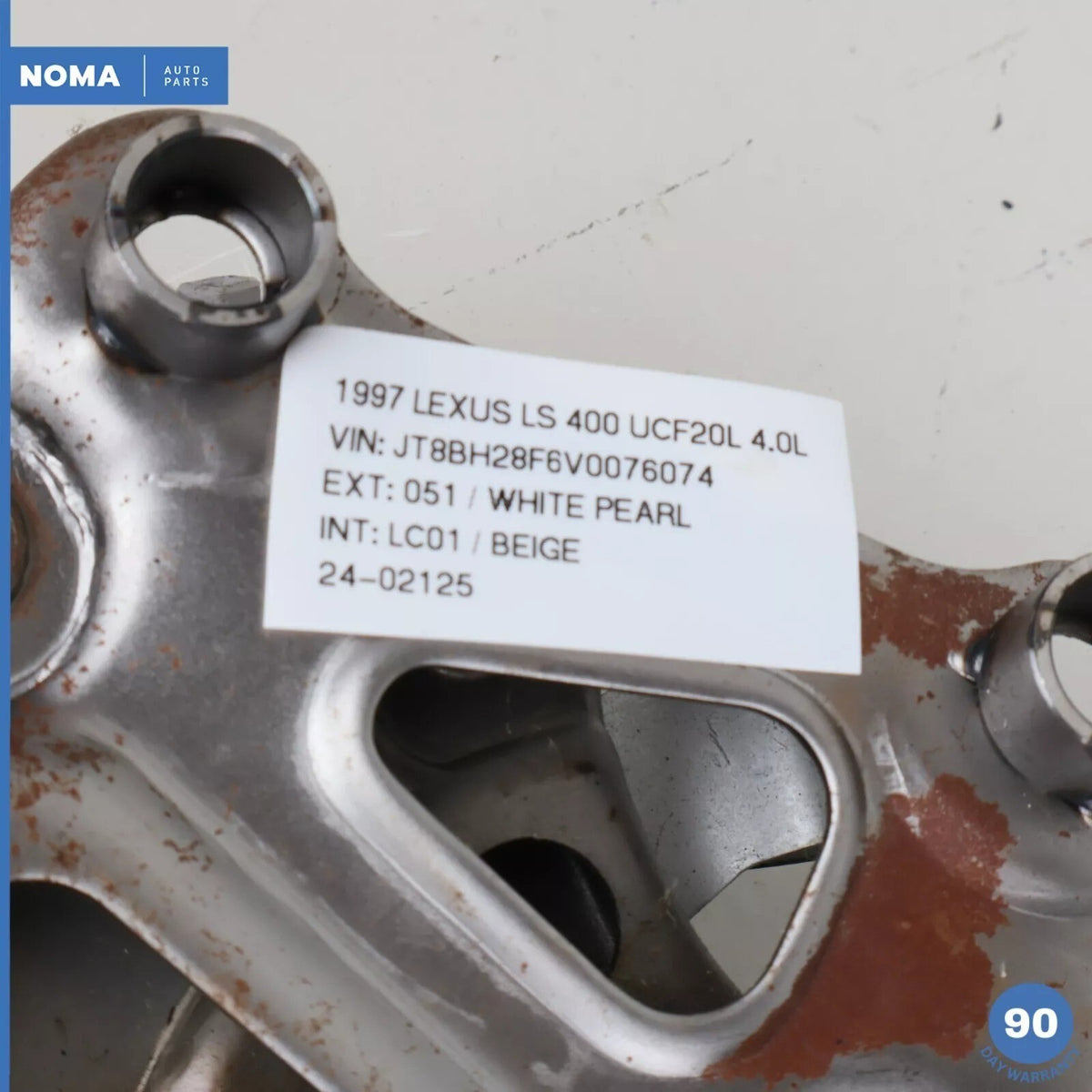 95-00 Lexus UCF20 LS400 Emergency Parking Brake Mechanism w/ Pedal & Cable OEM - photo 18