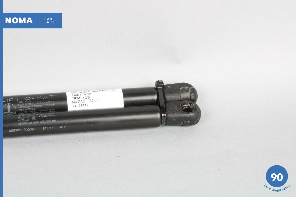 98-03 Jaguar XJR XJ8 VDP X308 Hood Lid Lift Support Cylinder Strut Set of 2 OEM - photo 4