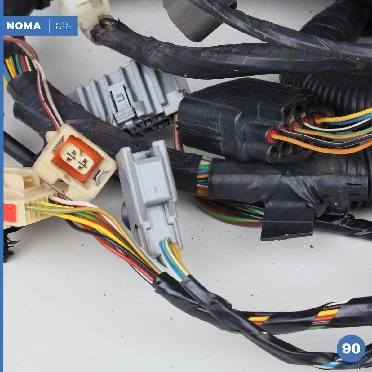 07-09 Jaguar XK X150 Front Engine Bay Under Hood Wire Harness 6W8314K733ASE OEM - photo 16