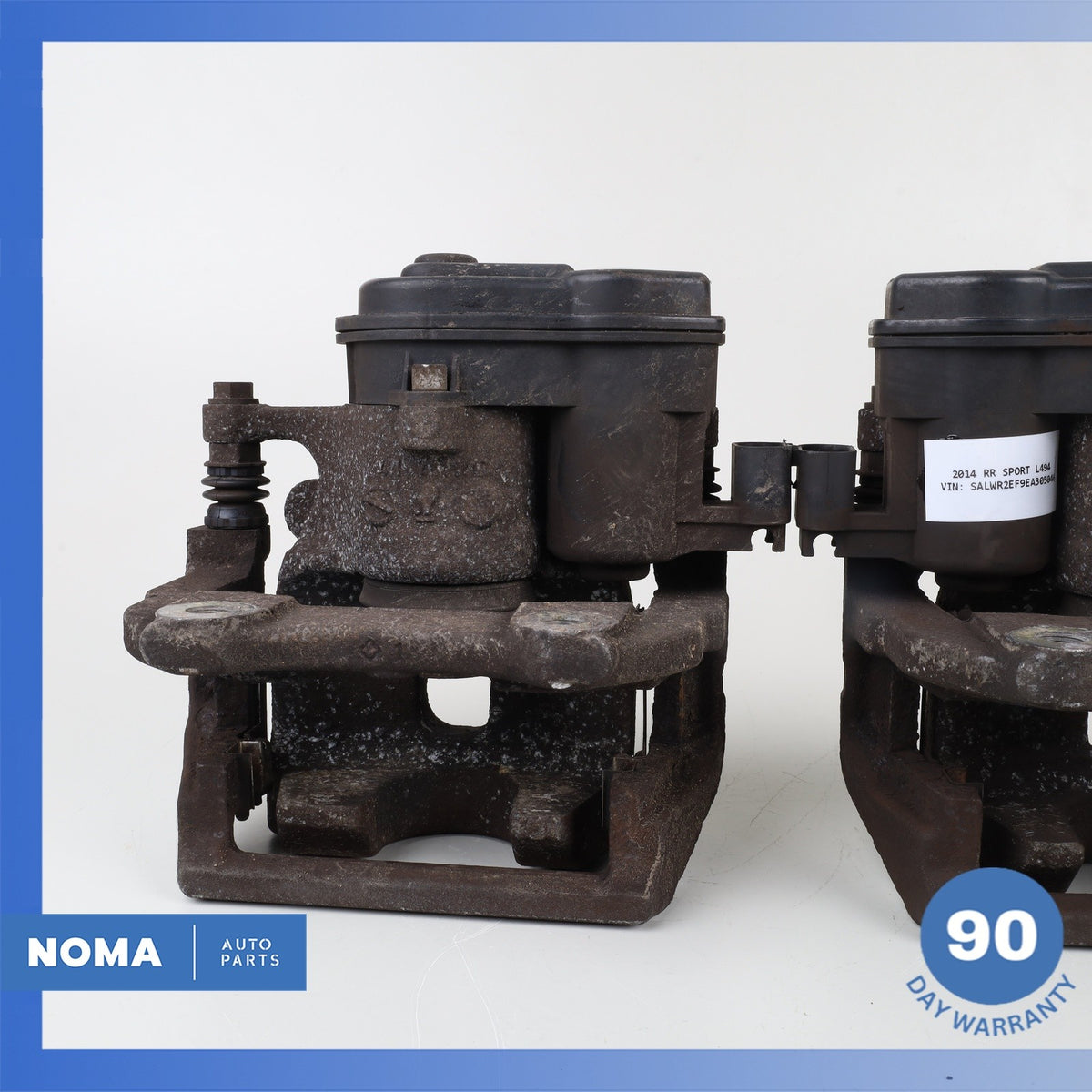 13-17 LR Range Rover L494 L405 Rear Left & Right Side Brake Caliper Set OEM - photo 12