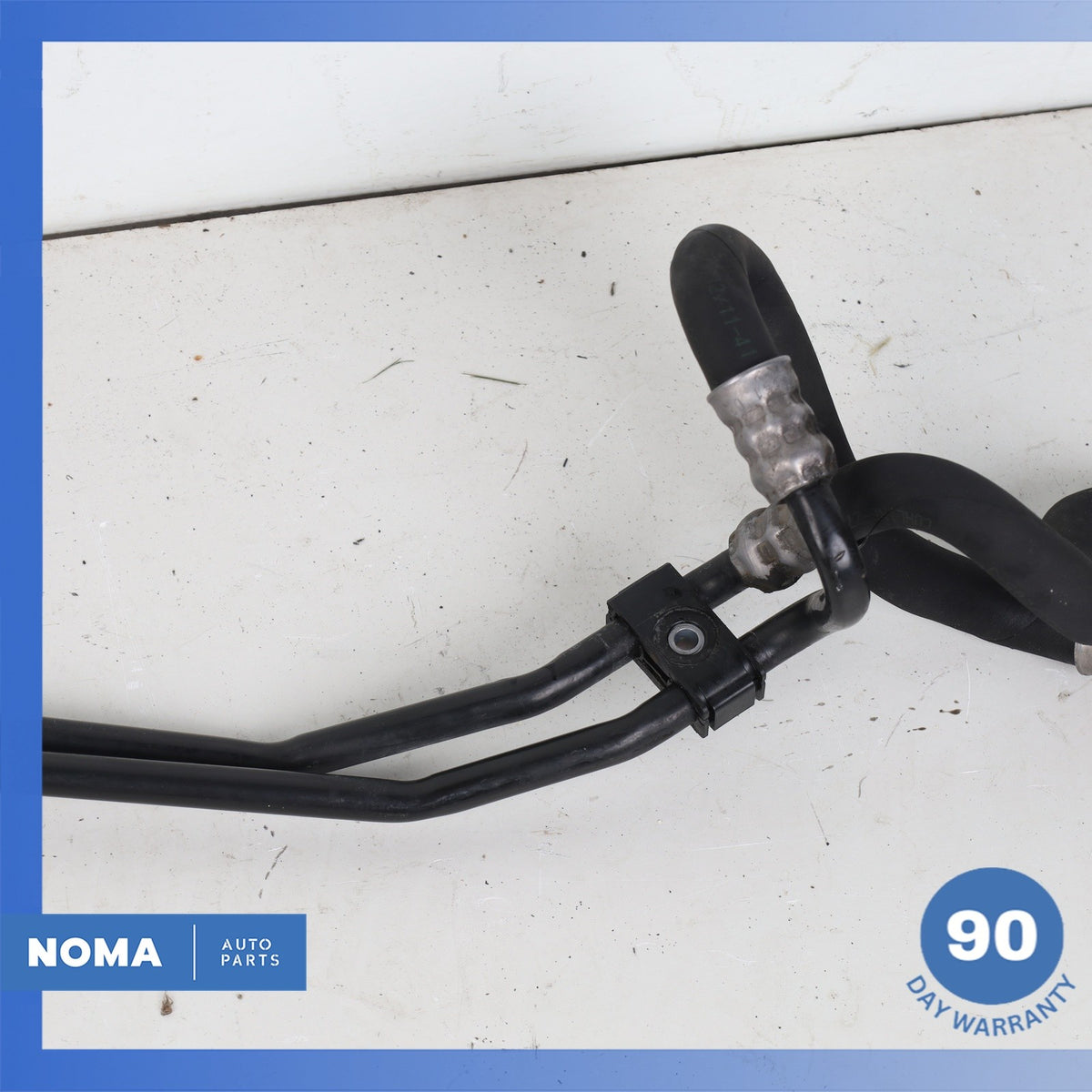 07-13 BMW E93 328i 128i Automatic Transmission Oil Cooler Pipe Line Set OEM 75k - photo 9