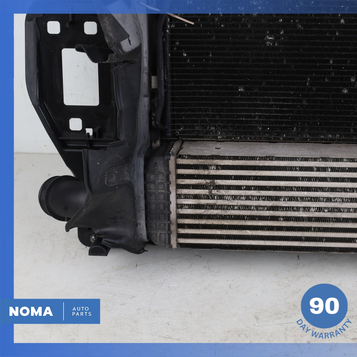 15-18 Audi 8U Q3 Engine Motor Radiator Support Frame Assembly w/ Fan OEM - photo 6