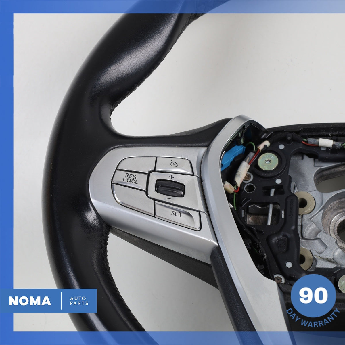 16-22 BMW G12 740i 840i 540i Sport Steering Wheel Black 32306871732 OEM 76k - photo 5