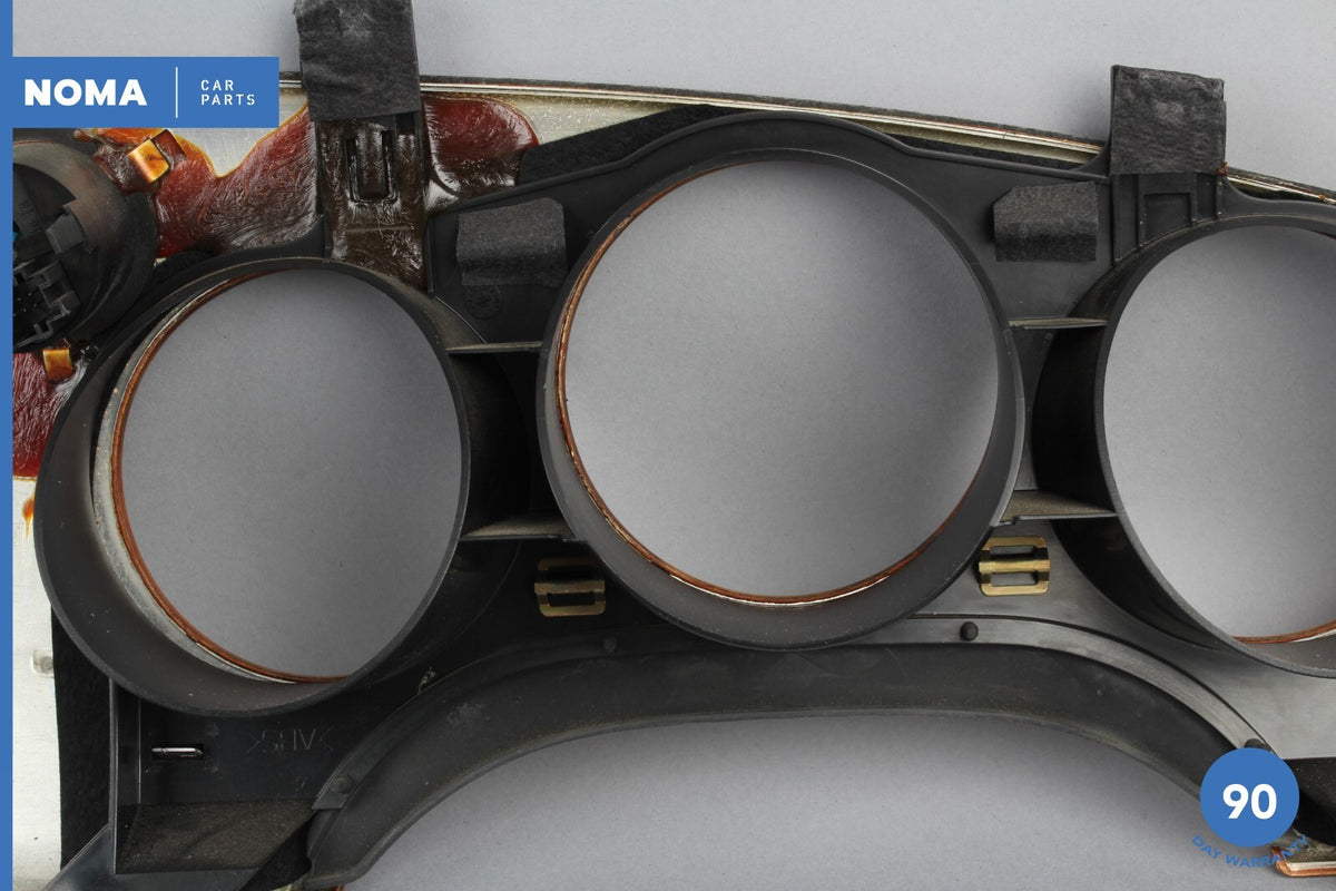97-98 Jaguar XK8 X100 Left Side Dash Instrument Cluster Bezel w/ Switch Wood OEM - photo 10