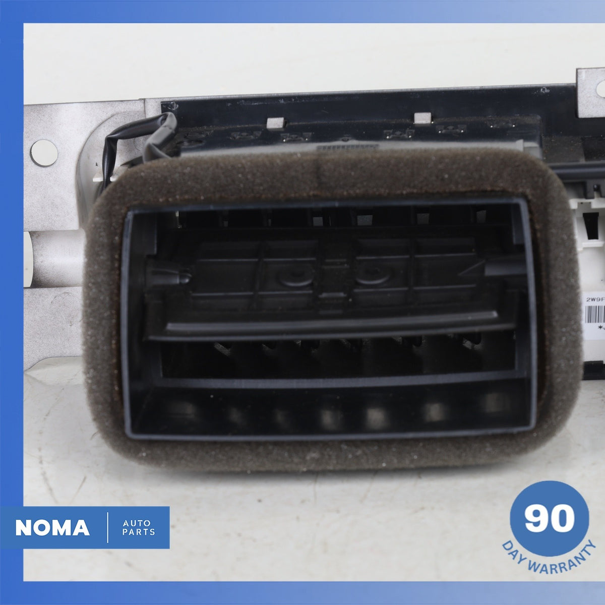 04-09 Jaguar X358 Front Center Dash Board HVAC AC А/C Dual Air Vent w/ Clock OEM - photo 12