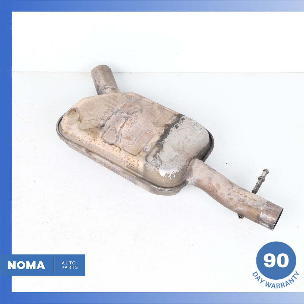 15-18 Audi 8UB 8UG Q3 Exhaust Center Muffler Resonator 5N0253409K OEM - photo 2