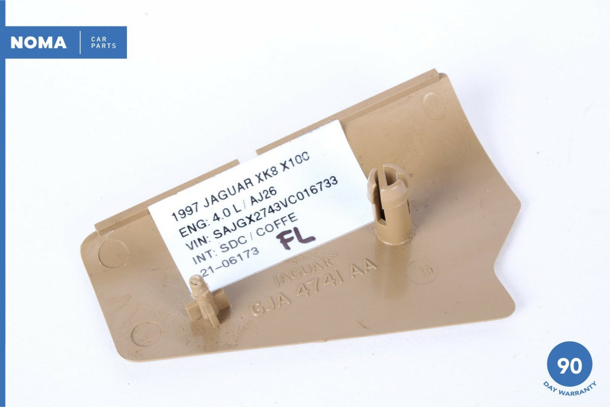 97-03 Jaguar XK8 XKR X100 Front Left Seat Inner Hinge Cover GJA4741AA SDC OEM - photo 4
