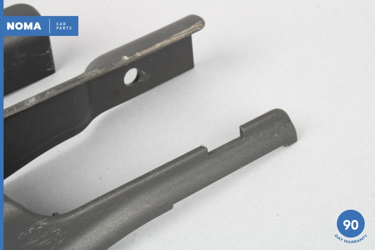 98-03 Jaguar XJR X308 Front Right & Left Side Seat Rail Cover Trim LEG Set OEM - photo 5
