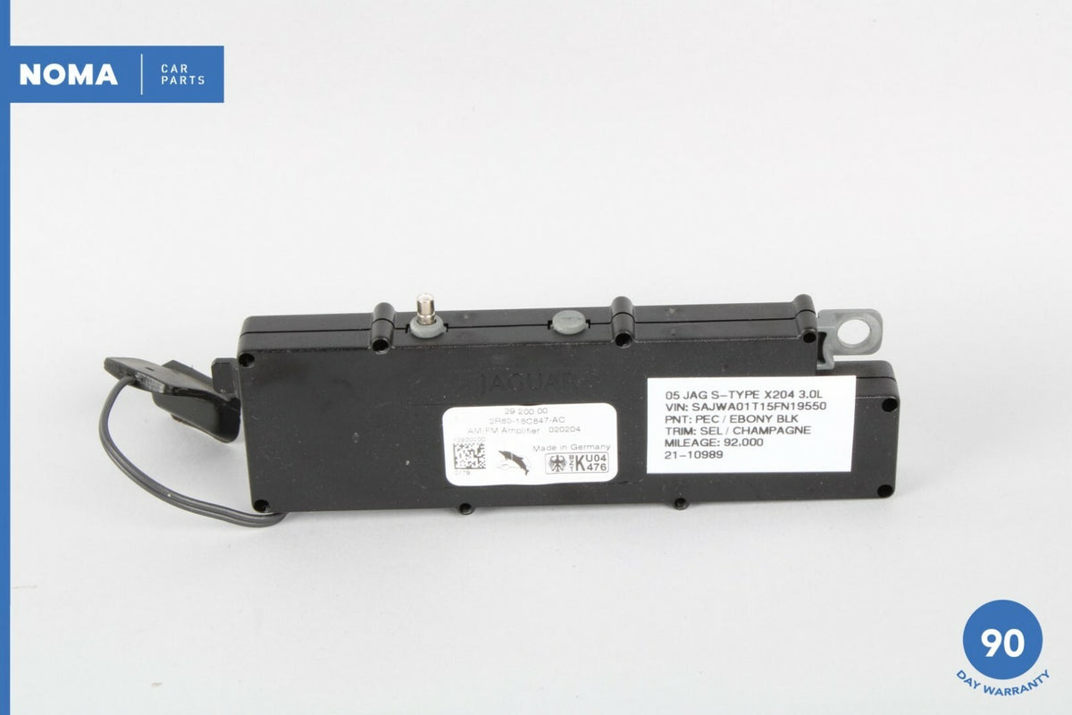 03-08 Jaguar S-Type X204 AM FM Radio Antenna Amplifier 2R8318C847AC OEM - photo 1