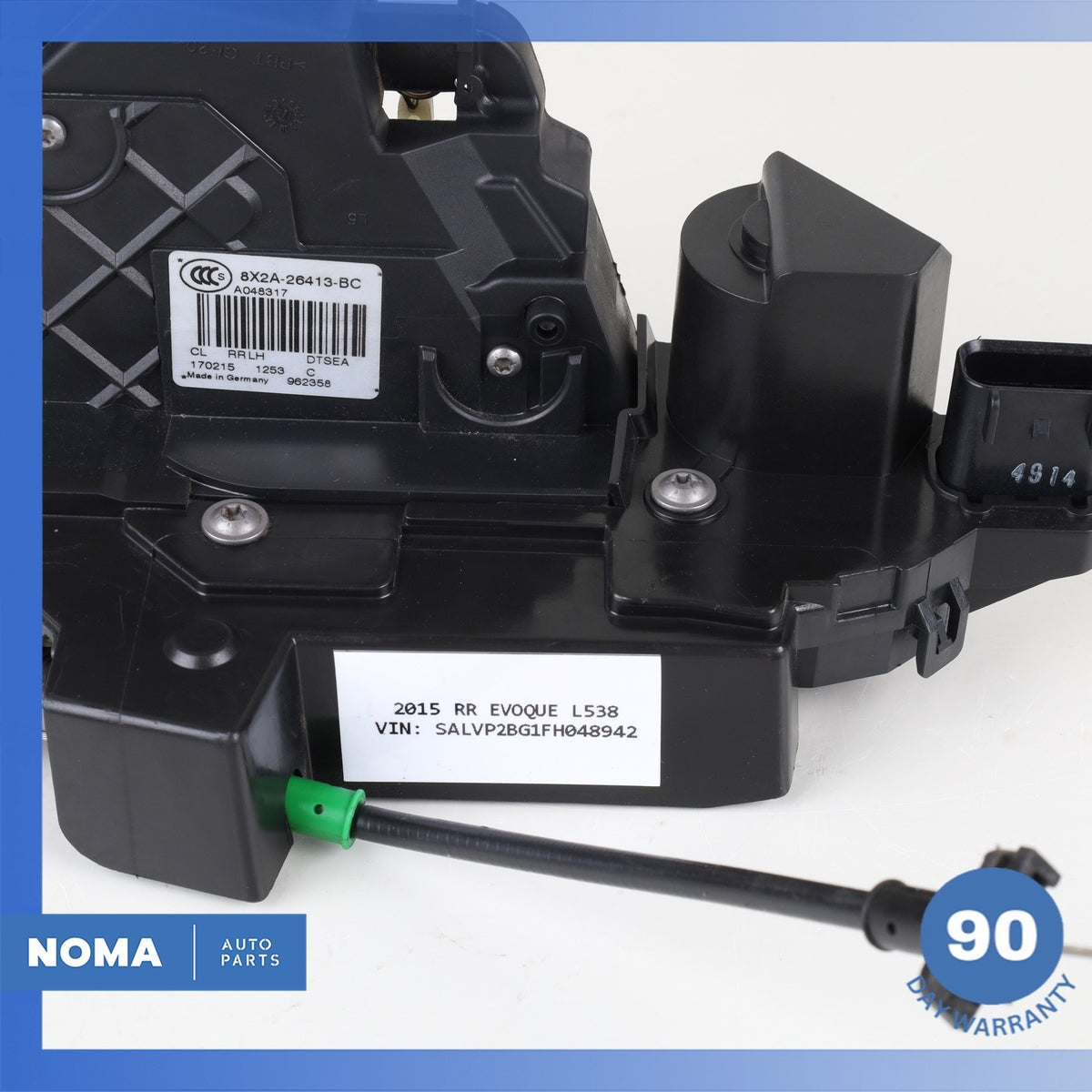 12-19 LR Range Rover Evoque L538 Rear Left Door Latch Actuator LR013801 OEM - photo 8