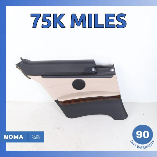 07-13 BMW E92 328i 335i Coupe Rear Left Quarter Door Panel Trim 7251285 OEM 75k - photo 1