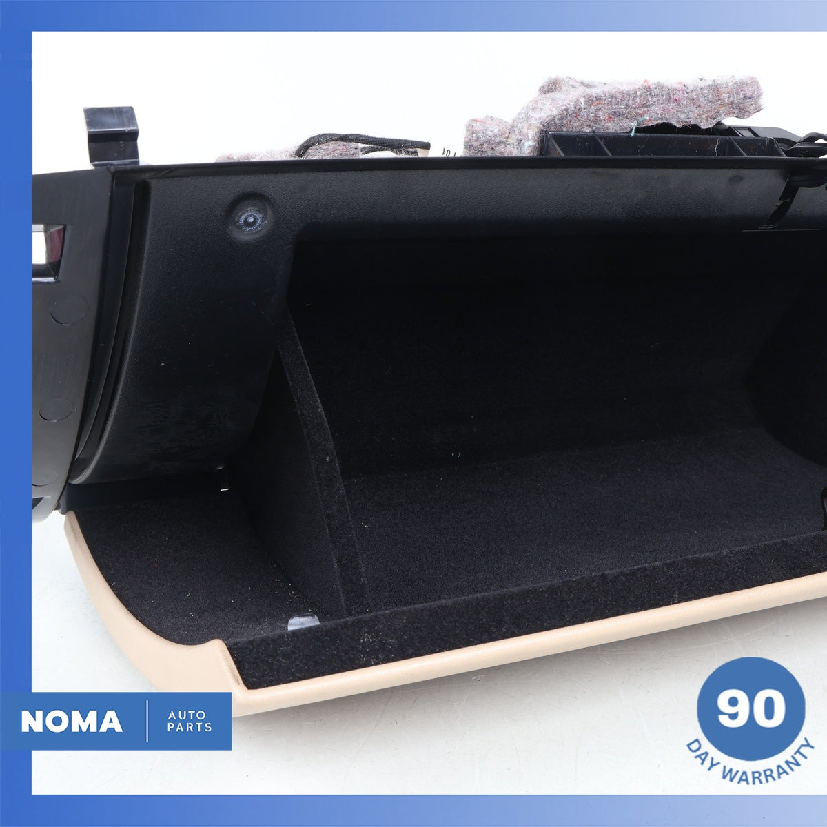 10-19 Jaguar X351 XJL XJR Glovebox Glove Box Compartment Trim Beige OEM - photo 15