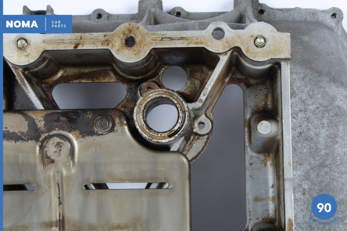 97-02 Jaguar XK8 X100 Engine Upper Oil Pan w/ Temperature Sensor NNE1750AC OEM - photo 7