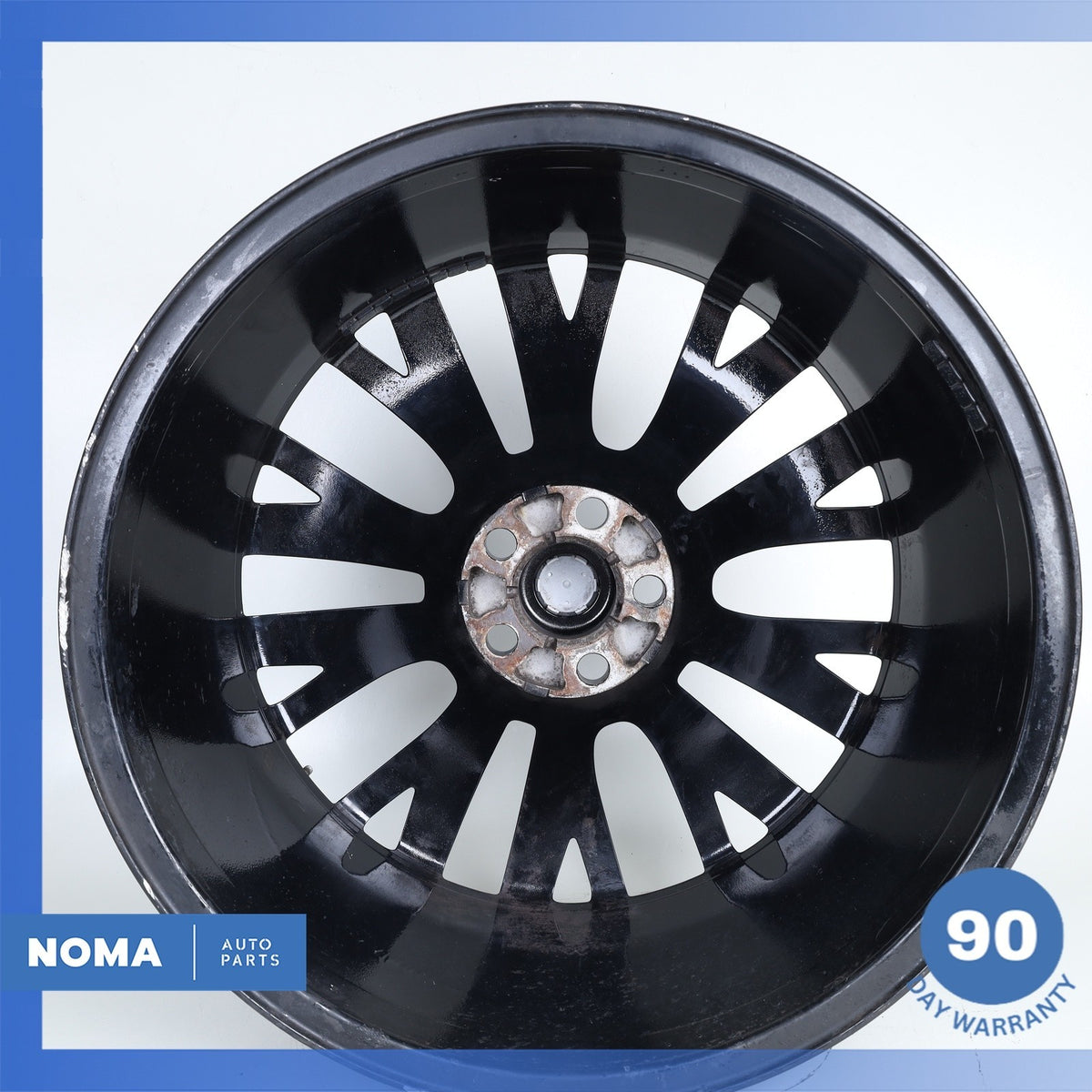 14-22 Land Rover Range Rover Sport L494 10 x R22 22" Wheel Rim Black OEM - photo 9