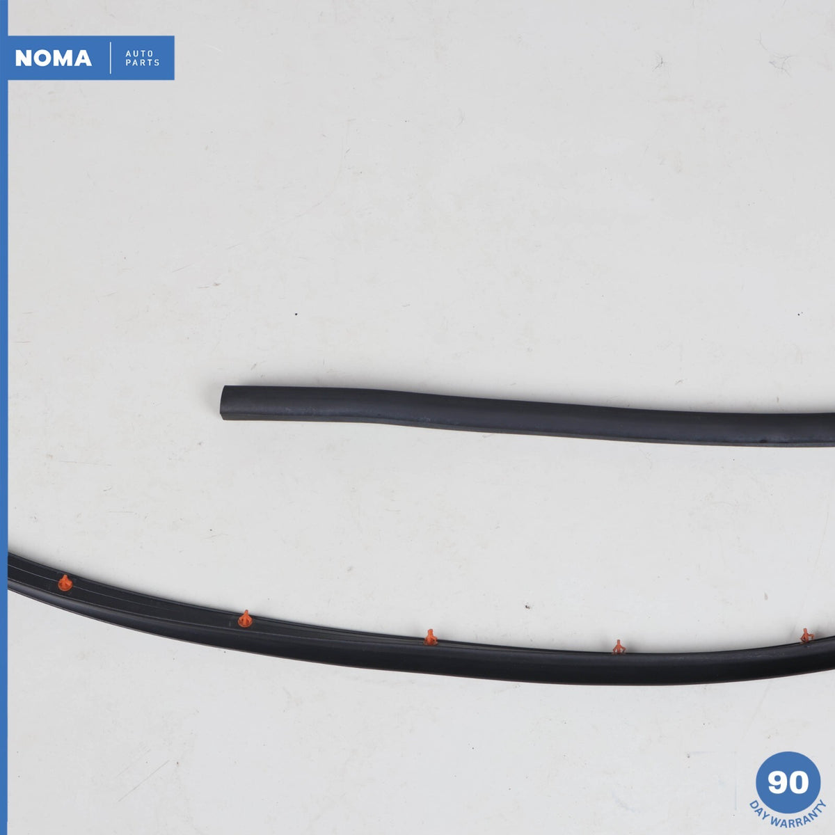 16-23 Jaguar X260 XF Sedan Rear Right Passenger Door Window Molding w/ Seal OEM - photo 8