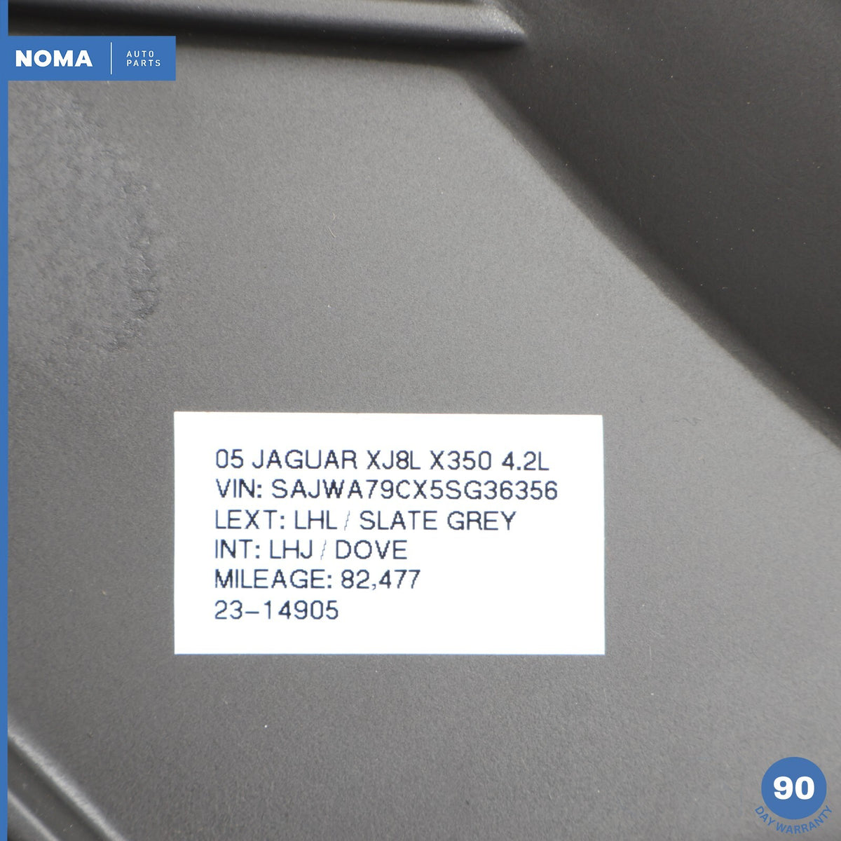 04-09 Jaguar XJ8 XJR VDP X350 Front Right Passenger Side Door Panel Trim LHJ OEM - photo 16