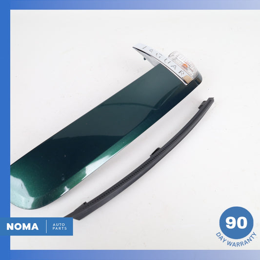 07-11 Jaguar X150 XK Front Right Passenger Fender Vent Molding Trim Green OEM - photo 1