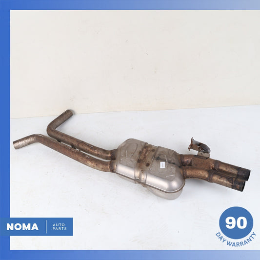 14-18 Audi D4 A8 3.0L Center Exhaust Muffler Resonator Pipe 4H0253411C OEM - photo 1