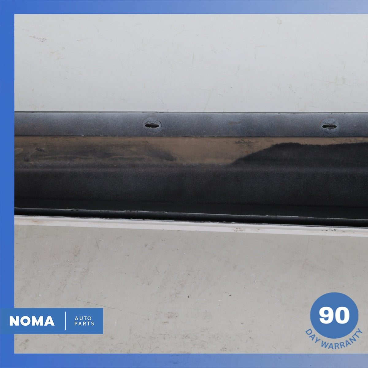 16-22 BMW G12 740i M Sport Left Driver Side Skirt Molding Rocker Panel White OEM - photo 13