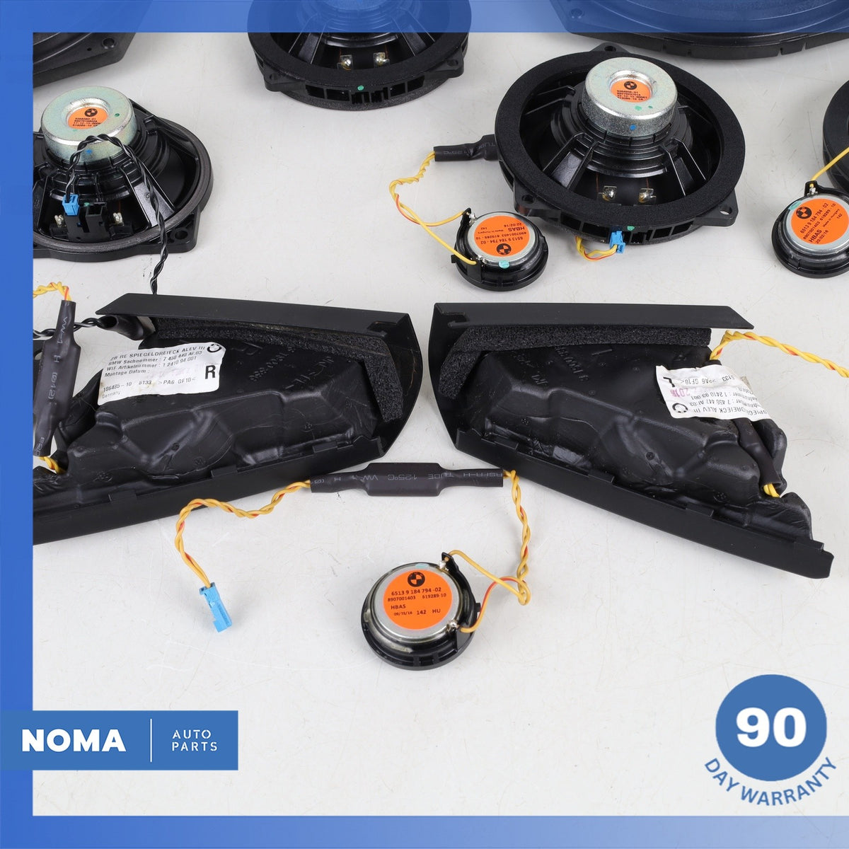 16-22 BMW G12 740i 750i Harman Interior Audio Speaker Tweeter Set OEM 76k - photo 19