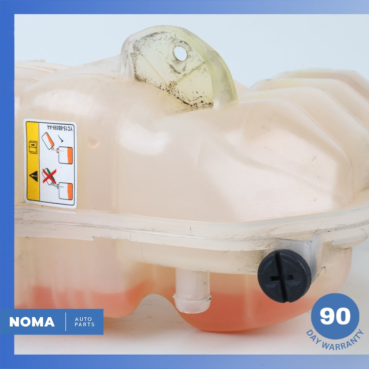 13-22 Land Rover Range Rover L405 L494 Engine Radiator Overflow Tank w/ Cap OEM - photo 4