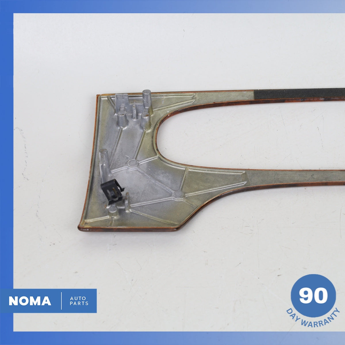 04-09 Jaguar X350 XJ8 VDP Dashboard Instrument Cluster Bezel Trim Wood OEM - photo 10