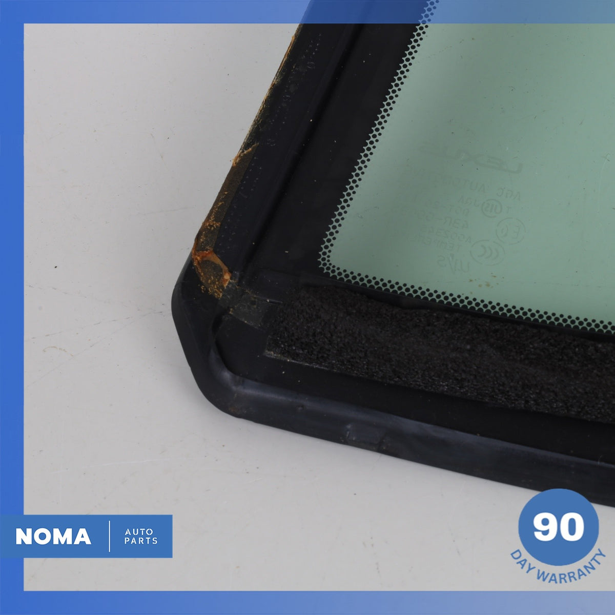 07-17 Lexus USF40 LS460 Rear Right Passenger Side Door Quarter Window Glass OEM - photo 16