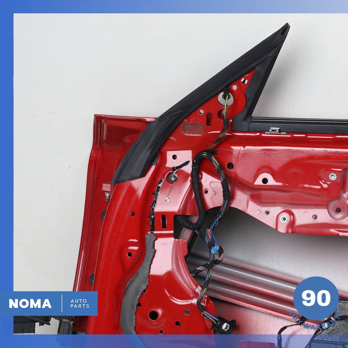 09-16 BMW E89 Z4 Right Passenger Side Door Shell Panel Red OEM - photo 12