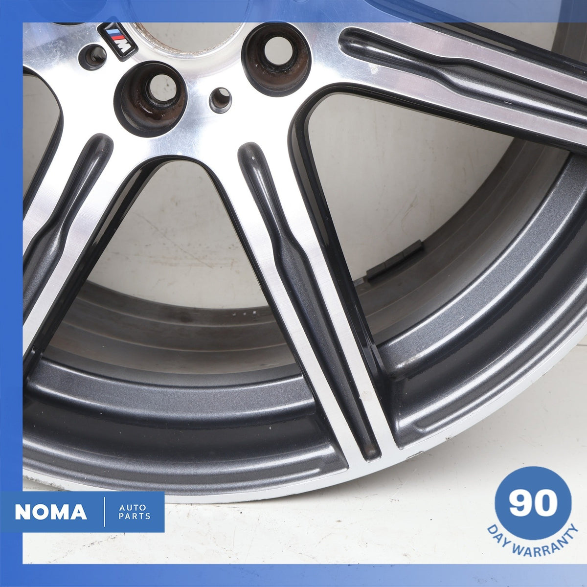 BMW F10 550i 535i Style 601 10 x R20 20" M-Sport Rear Wheel Rim 2284871 OEM - photo 5