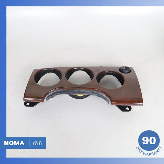 2001 Jaguar X100 XKR Left Side Dash Instrument Cluster Bezel w/ Switch Wood OEM - photo 1