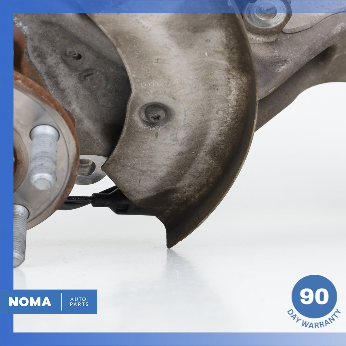 17-21 LR Range Rover L560 Velar Front Left Spindle Knuckle Hub w/ Shield OEM - photo 4